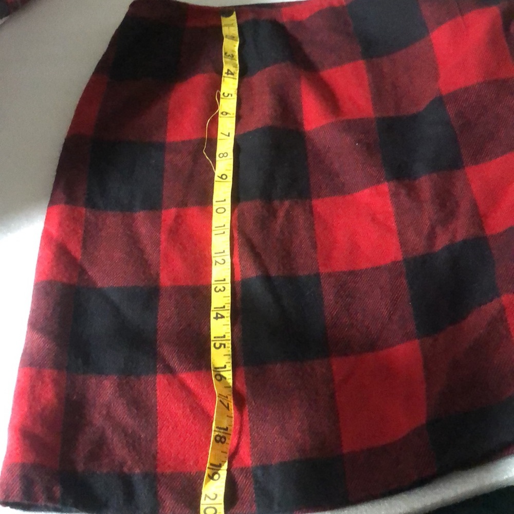 Plaid Vintage Skirt Venezia Jeans Sz 16 - Picture 6 of 16